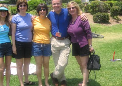 30th Reunion picnic with Michele Rosenroth Mendelsohn, Gail Miller, Lori Anticouni Richter, Nancy Kumetz Lee. and others.