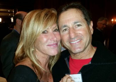 40th reunion party at Maggiano's, pictured are Shelly Davis, and Jonathan Seltzer