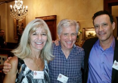 40th reunion party at Maggiano's Ellen Dorfman Goldberg, Randy Sheinbein, Jim Dasteel