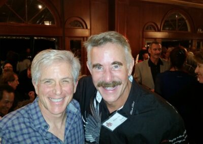 40th reunion party at Maggiano's, pictured are Randy Sheinbein, and Scott Schwimer