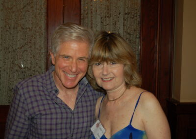 40th reunion at Maggiano's, pictured are Randy Sheinbein and Sherilyn Adler.