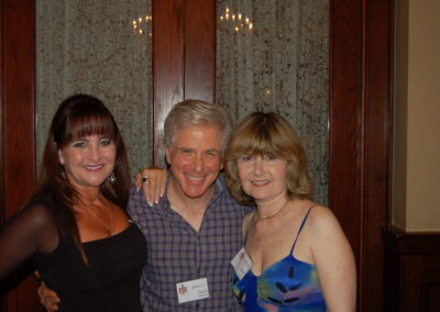 40th reunion at Maggiano's, pictured are Barbara Myler, Randy Sheinbein and Sherilyn Adler.