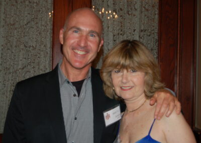 40th reunion at Maggiano's, pictured are Joseph Jenkins and Sherilyn Adler.