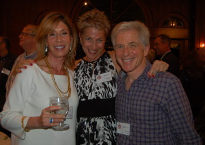 40th reunion at Maggiano's, pictured are Renee Jaffe, Valerie Lehrer and Randy Sheinbein.