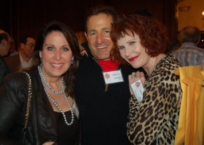 40th reunion at Maggiano's, pictured are May Quigley Goodman, Terry Hyman Hamermesh and Jonathan Seltzer.