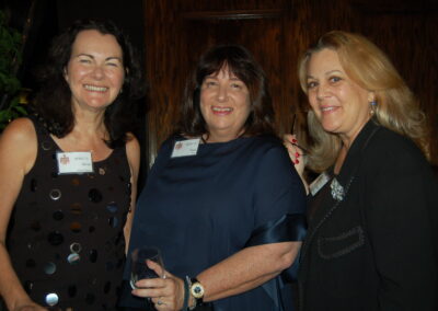 40th reunion at Maggiano's, pictured are Alexis Strauss, Ruth Amir and Desiree Sigal