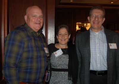 40th reunion at Maggiano's, pictured are Marc Bernstein, Sandy Brenner and Mayer Brenner