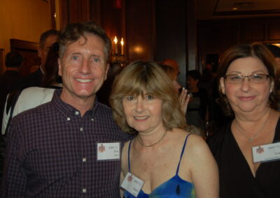 40th reunion at Maggiano's, pictured are Rex Wilder, Sherilyn Adler and Lori Anticouni Richter