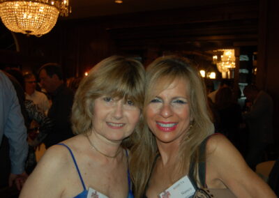 40th reunion at Maggiano's, pictured are Sherilyn Adler and Nancy Kumetz Lee