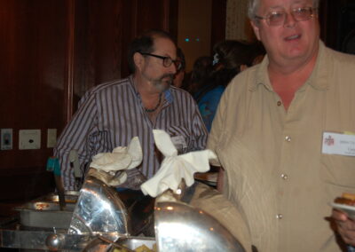 40th reunion at Maggiano's, pictured are Gary Strathearn and Bill Stoller