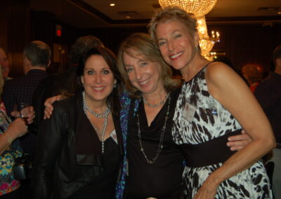 40th reunion at Maggiano's, pictured are Terry Hyman Hamermesh, Melissa Held, and Valerie Lehrer?