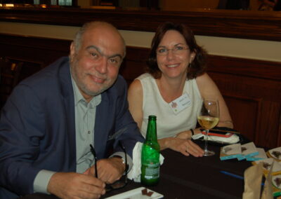 40th reunion at Maggiano's, pictured are ???WHO??? and Marianne Gottlieb