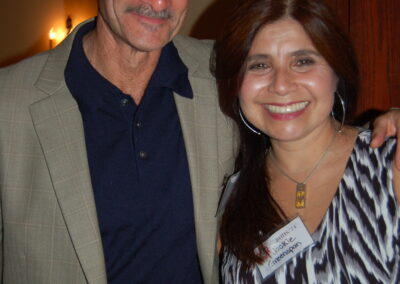 40th reunion at Maggiano's, pictured are Jackie Greenspan and Mel Greenspan.