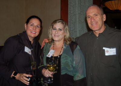 40th reunion at Maggiano's, pictured are Brad Gelfond, Wendy Levin and Kim Bryan.