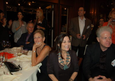 40th reunion at Maggiano's, pictured are Randee Phillips, Ryan Sack, Candy Kornblum, Debbie Dubnow, Jon Brooks, Heather Yount and Robin Rago