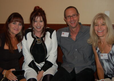 40th reunion at Maggiano's, pictured are Barbara Myler, Cori Drasin, John Jameson, and Ellen Dorfman Goldenberg