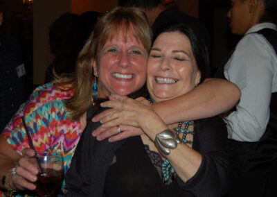 40th reunion at Maggiano's, pictured are Nancy Siegel Kulak and Randee Phillips