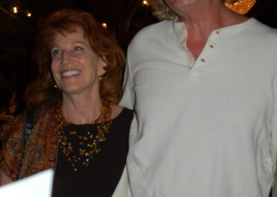 40th reunion at Maggiano's, pictured are Pamela Rose and Les Kaplan.