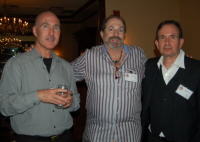 40th reunion at Maggiano's, pictured are Joey Jenkins, Bill Stoller, Steve Fazekas