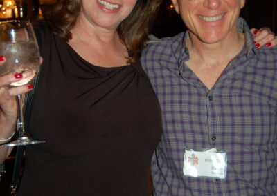 40th reunion at Maggiano's, pictured are Marla Miller and Randy Sheinbein.