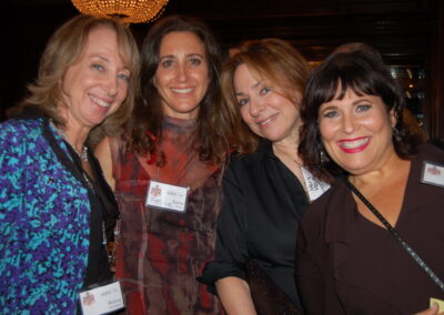 40th reunion at Maggiano's, pictured are Melissa (Missy) Held, Felice Dunas, Melinda Bittan and Lisa (Glucksman) Lee Cooper.