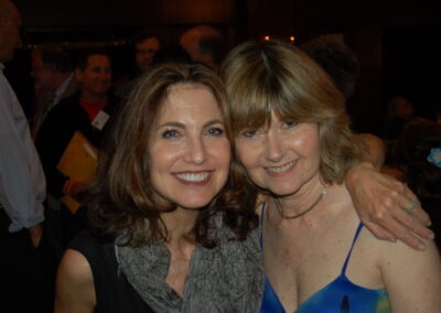 40th reunion at Maggiano's, pictured are Carey Appel and Sherilyn Adler.