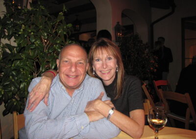 The weekend of the 40th reunion, pictured are Scott Redston and Lisa Redston Kay Schwartz.