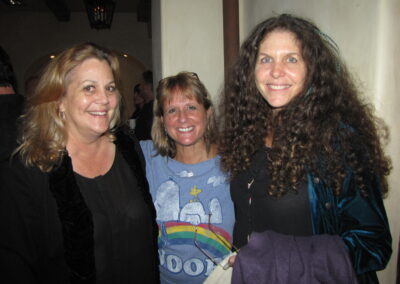 Hawthorne elementary school reunion the weekend of the 40th reunion, pictured are Desiree Sigel, Nancy Siegel Kulak, and Gayl Sharabi.