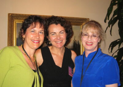 30th reunion Pictured are Lorraine Gonda, Alexis Strauss and Unknown.