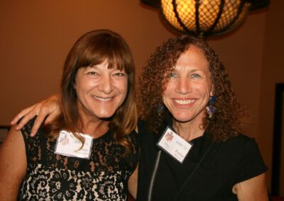 40th reunion at Maggiano's, pictured are Janet Stein Lazier and Penina Horowitz