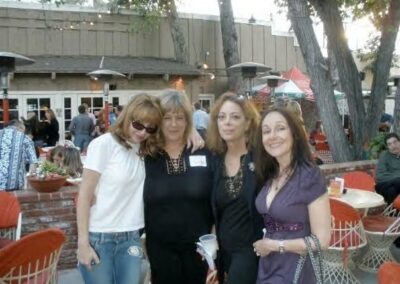 35th reunion at the Sagebrush Cantina, pictured are Lisa Eilbacher, Diana Boos, Jc Citron, and Gwen Yunt.