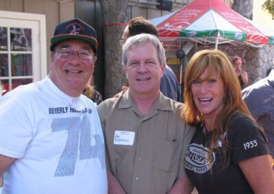 35th reunion at the Sagebrush Cantina Paul Chernick, Shelly Davis, Joe Fuhrman