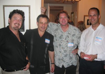 El Rodeo reunion during the 30th reunion weekend. Max Andler, Robert Gottlieb, Brian Pilcher and Larry Freedman