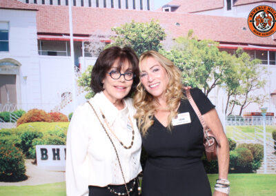 Beverly Hills High School class of 1974 50th 10/19/2024 reunion posed picture with DeeDee Dorskind,and Jane Urman.