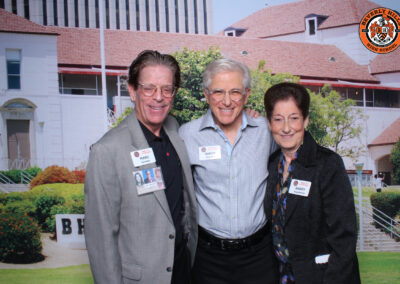 Beverly Hills High School class of 1974 50th 10/19/2024 reunion posed picture with Marc Maretsky, Randy Sheinbein, Sandy Day Brenner.Beverly Hills High School class of 1974 50th 10/19/2024 reunion posed picture with Marc Marensky, Randy Sheinbein, Sandy Day Brenner.