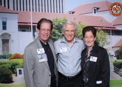 Beverly Hills High School class of 1974 50th 10/19/2024 reunion posed picture with Marc Maretsky, Randy Sheinbein, Sandy Day Brenner.Beverly Hills High School class of 1974 50th 10/19/2024 reunion posed picture with Marc Marensky, Randy Sheinbein, Sandy Day Brenner.